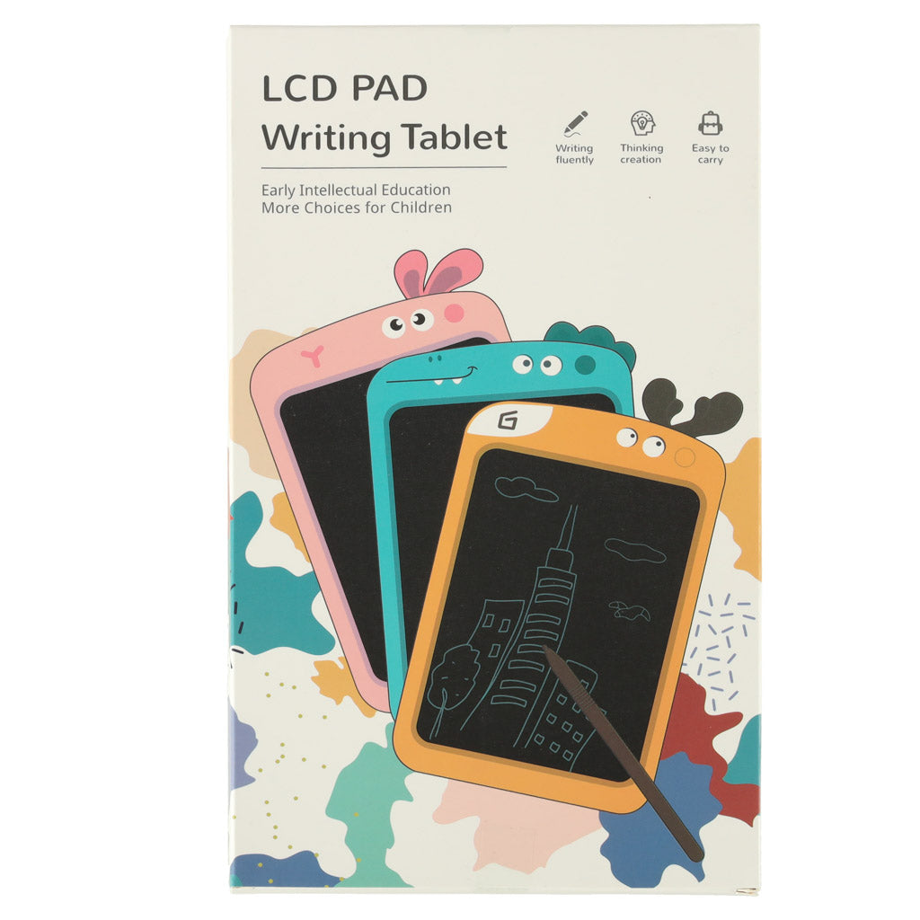 Tablet graficzny LCD 8,5" dla dzieci królik różowy z rysikiem
