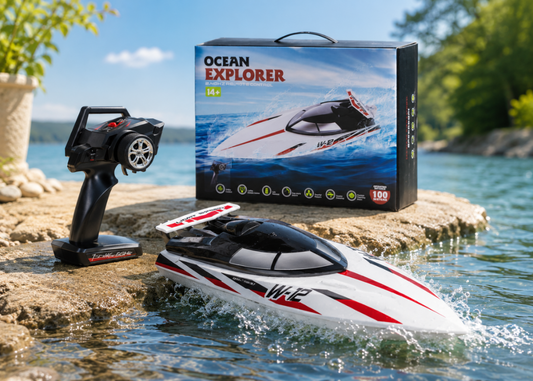 Łódź motorowa RC WLtoys WL912A 2.4GHz 35 km/h 46 cm