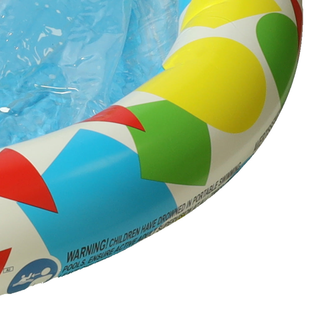 Dmuchany basen dziecięcy BESTWAY 52378 z sorterem kształtów 120 cm 8 m+