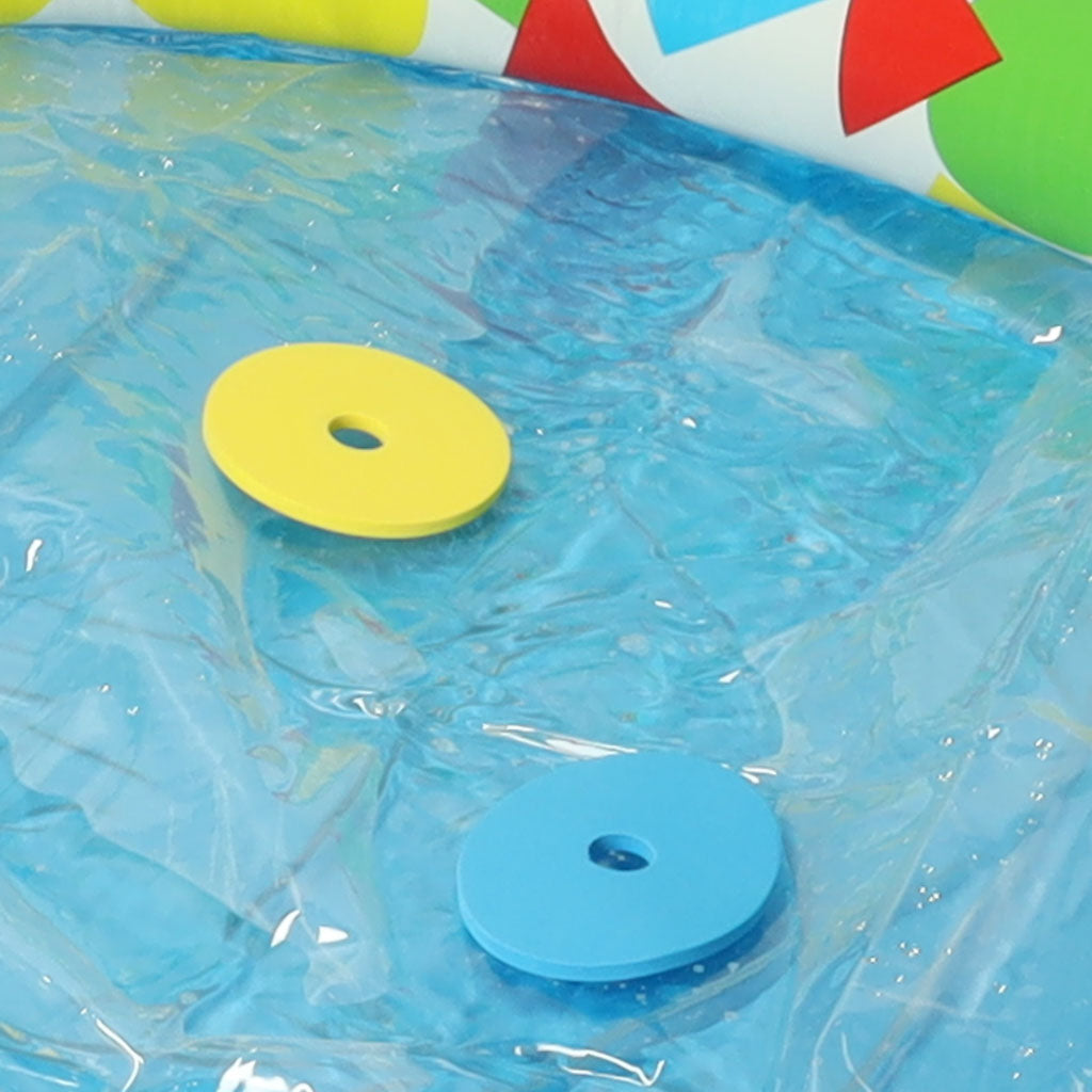 Dmuchany basen dziecięcy BESTWAY 52378 z sorterem kształtów 120 cm 8 m+