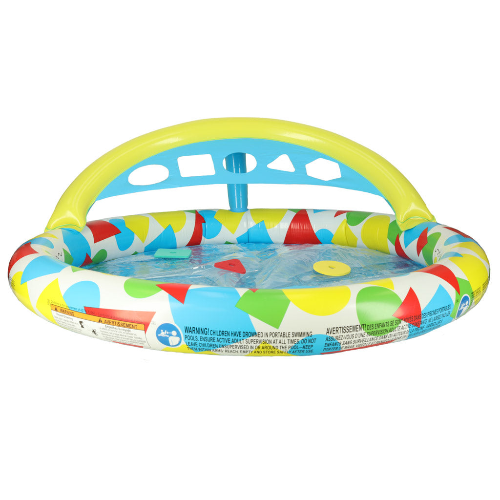 Dmuchany basen dziecięcy BESTWAY 52378 z sorterem kształtów 120 cm 8 m+