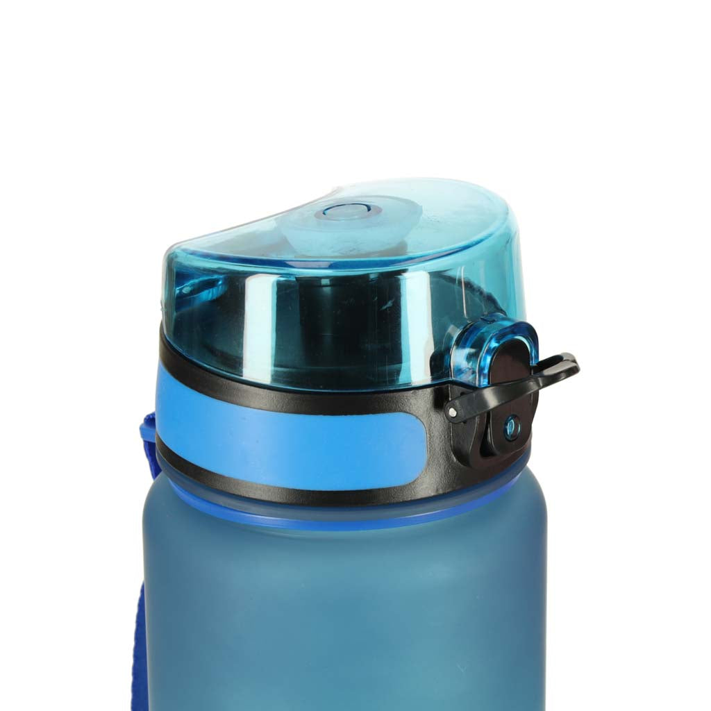 Butelka na wodę bidon z ustnikiem, BPA FREE 600ml, kolor niebiesko-zielony