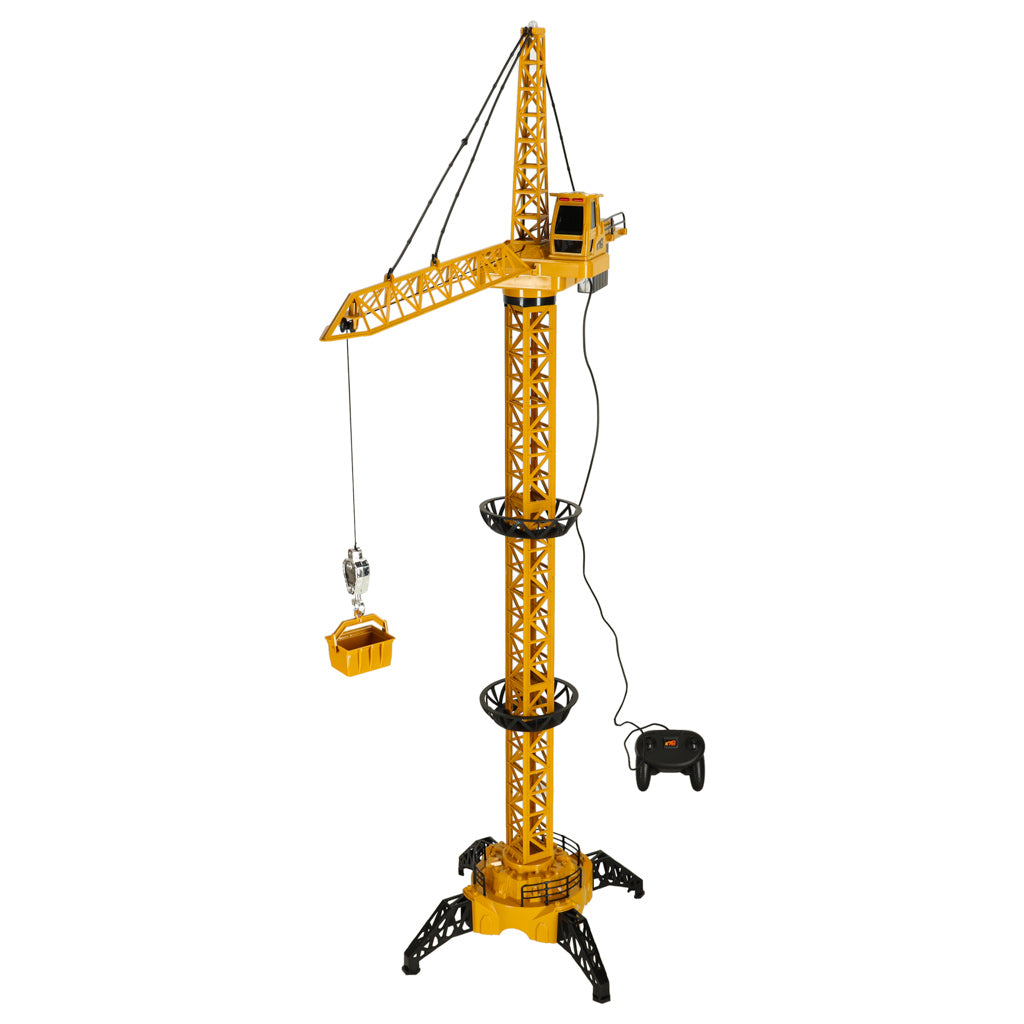 Zdalnie Sterowany Dźwig Budowlany RC z Hakiem 4CH 128 cm