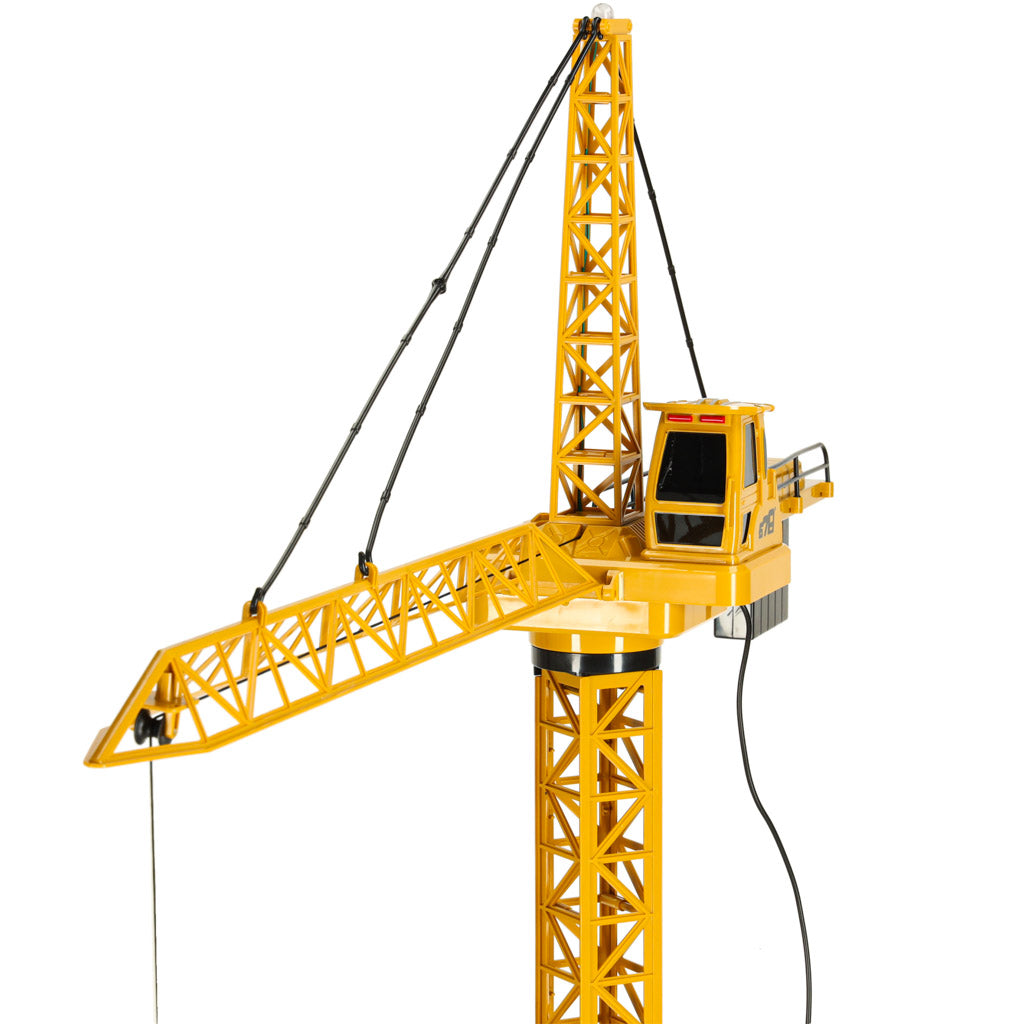 Zdalnie Sterowany Dźwig Budowlany RC z Hakiem 4CH 128 cm