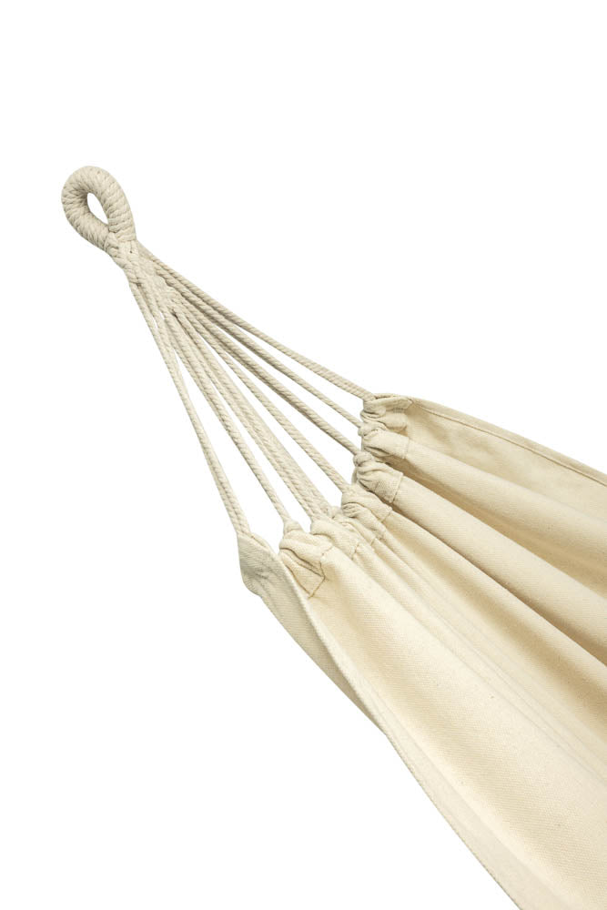 Hamak ogrodowy brazylijski boho ecru 200 cm 120 kg