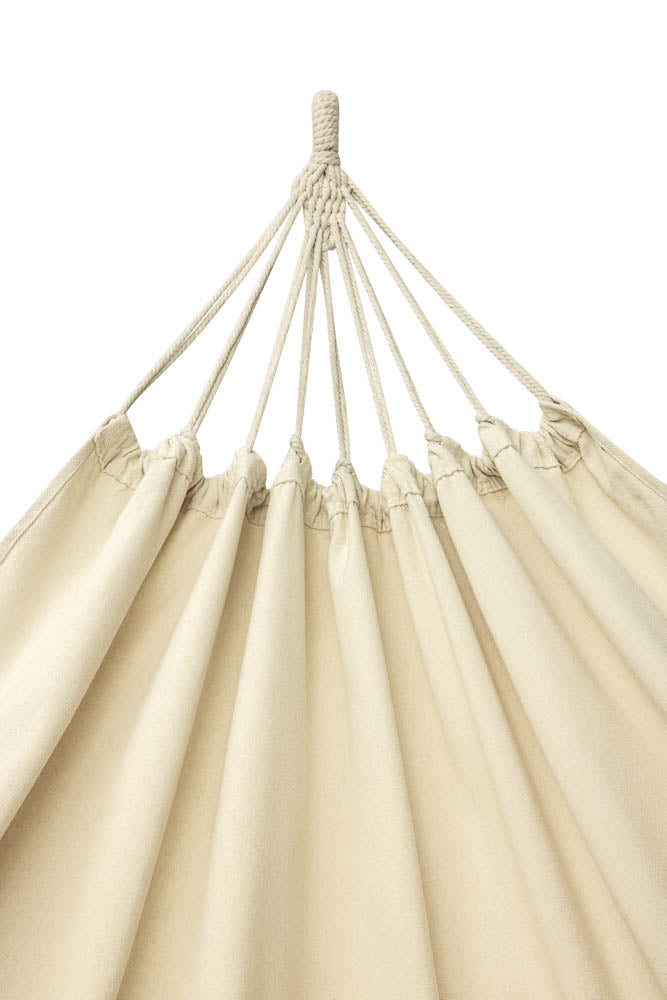 Hamak ogrodowy brazylijski boho ecru 200 cm 120 kg