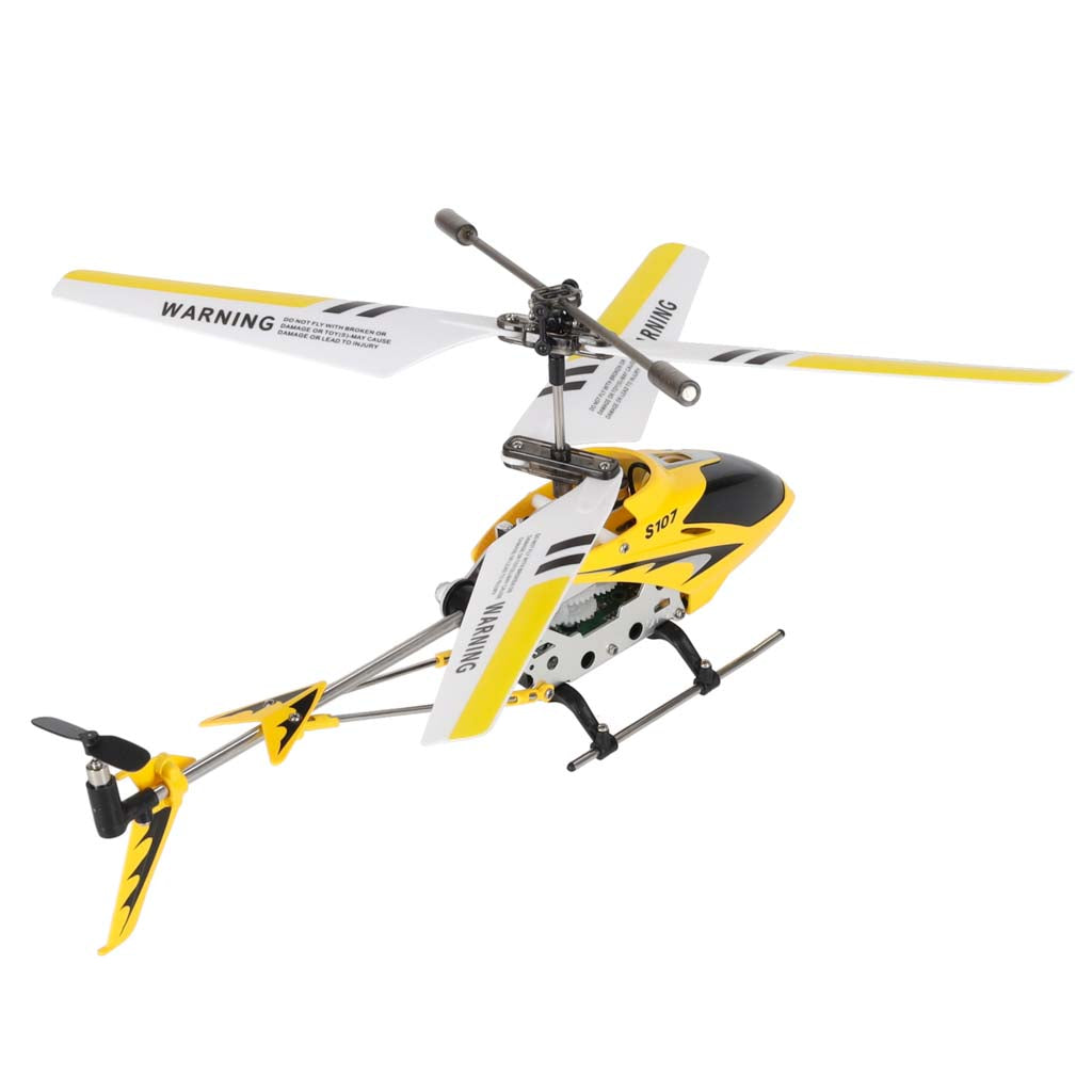 Syma S107G RC Helikopter Zdalnie Sterowany Żółty Metal Series