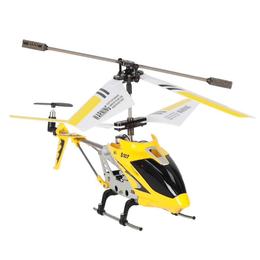 Syma S107G RC Helikopter Zdalnie Sterowany Żółty Metal Series