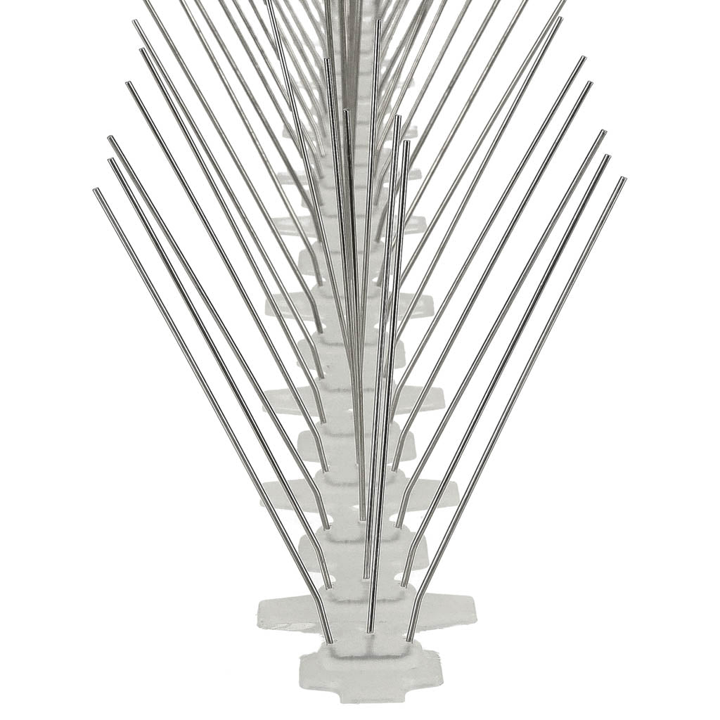 Kolce metalowe przeciw ptakom 50 cm, stal nierdzewna, na gołębie