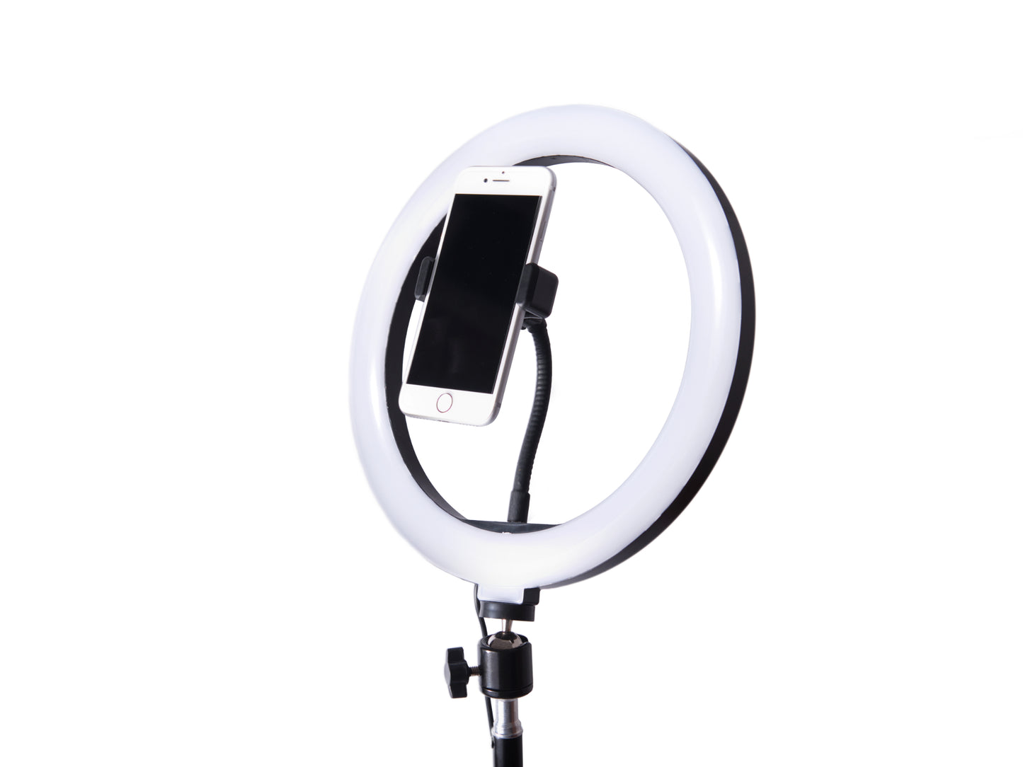 Lampa pierścieniowa LED 60W z uchwytem na telefon i statywem 220 cm