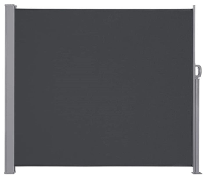 Markiza boczna tarasowa LUARO parawan zwijany 180 x 400 cm szary