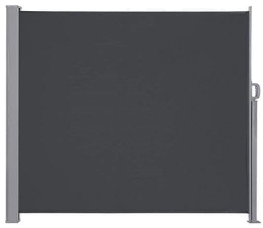 Markiza boczna tarasowa LUARO parawan zwijany 180 x 400 cm szary