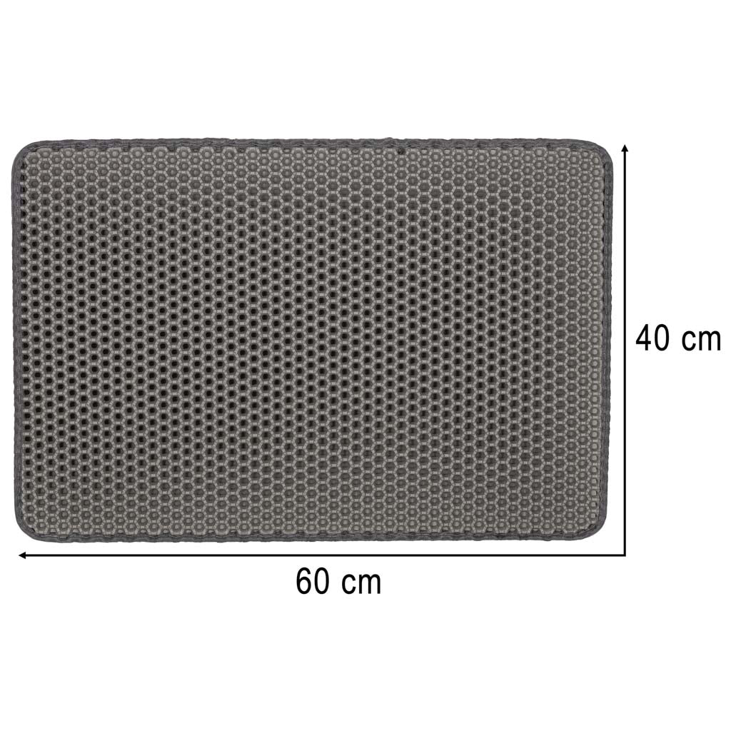 Mata pod kuwetę dla kota EVA wodoodporna dwuwarstwowa 40x60 cm аntypoślizgowa