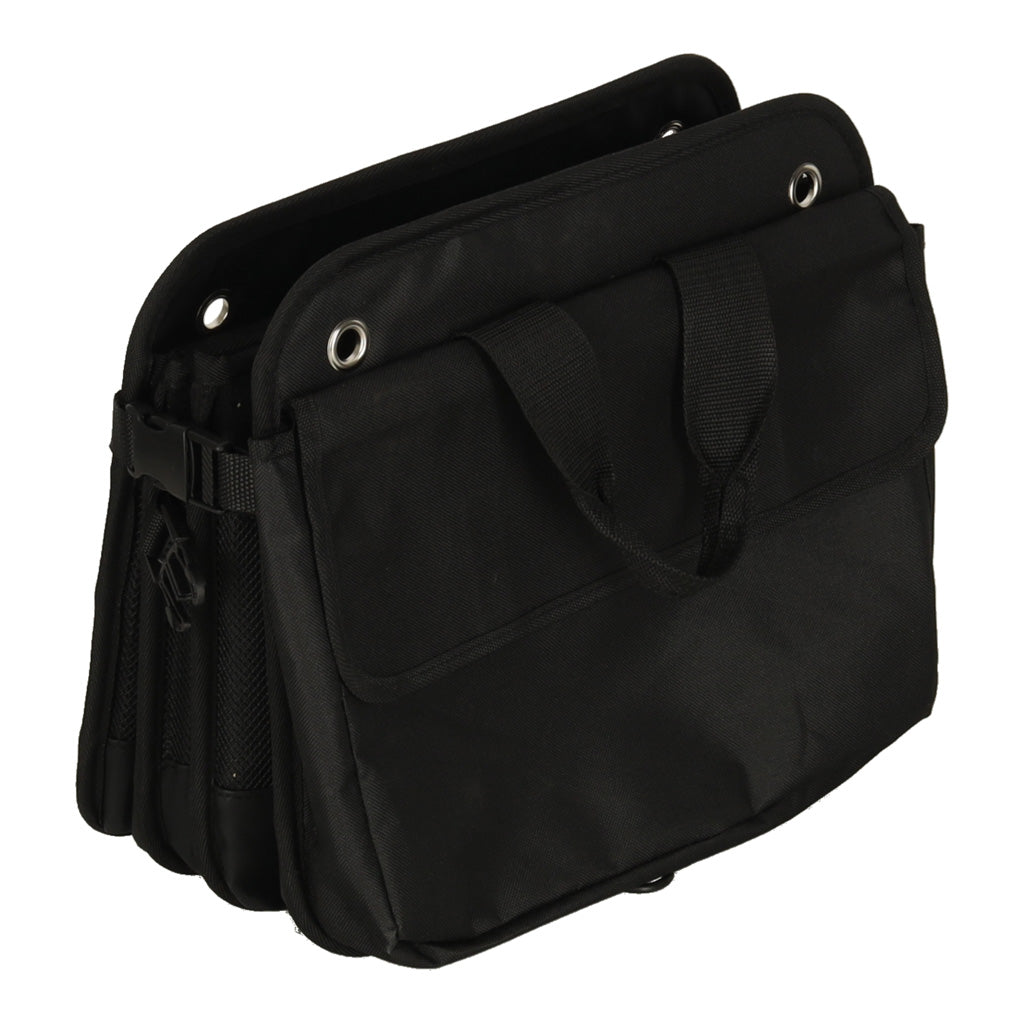 Organizer do bagażnika samochodowego z torbą termiczną XXL 100 l 3-komorowy, składany, wodoodporny, 75x37x32 cm