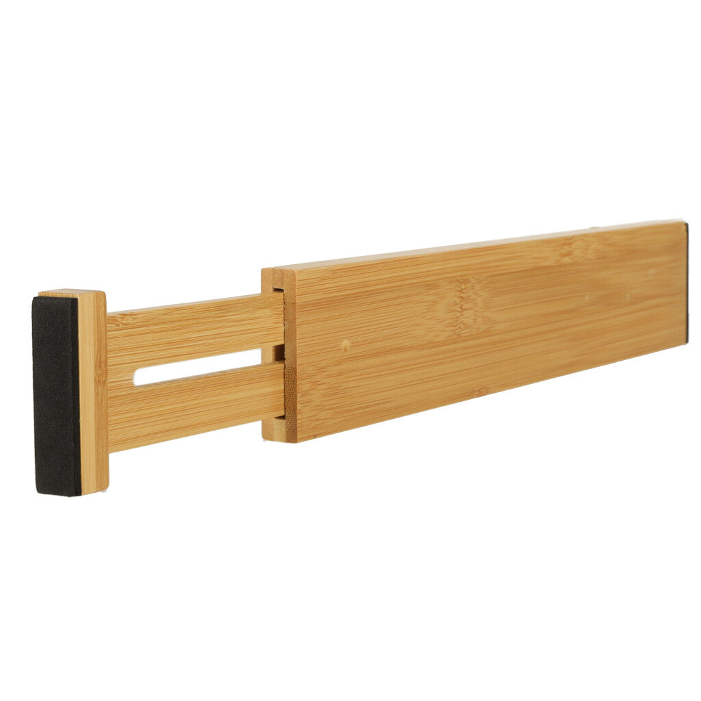 Organizer do szuflady bambusowy separator regulowany na sztućce, narzedzia - 43 cm 1 sztuka