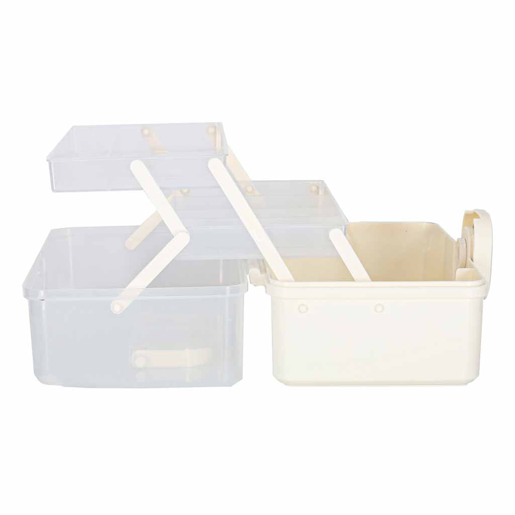Organizer na leki pojemnik pudełko kasetka apteczka duży XL na zamek skrzynka 29x19x15,5 cm