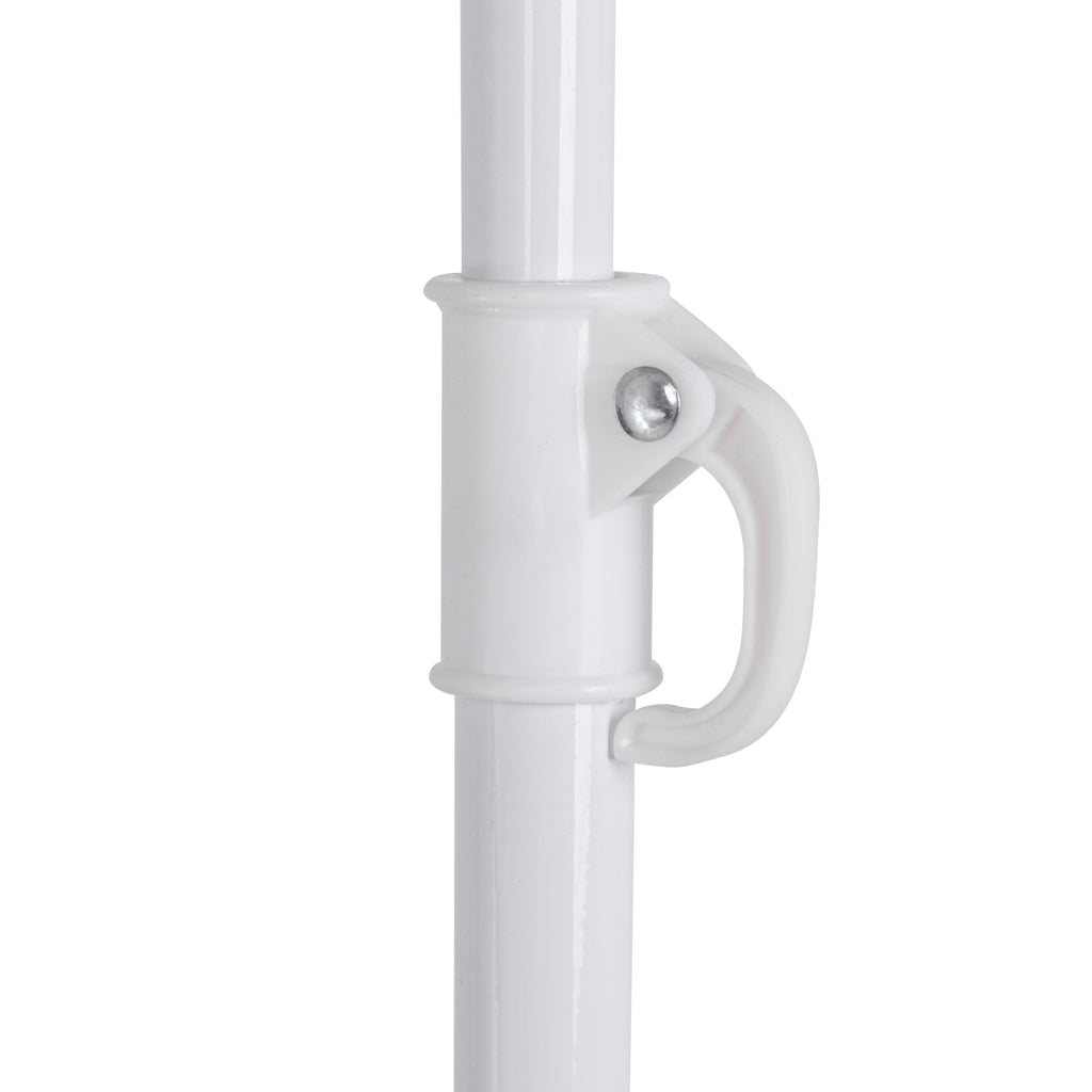 Parasol ogrodowy plażowy 150 cm regulowany łamany arbuz UV