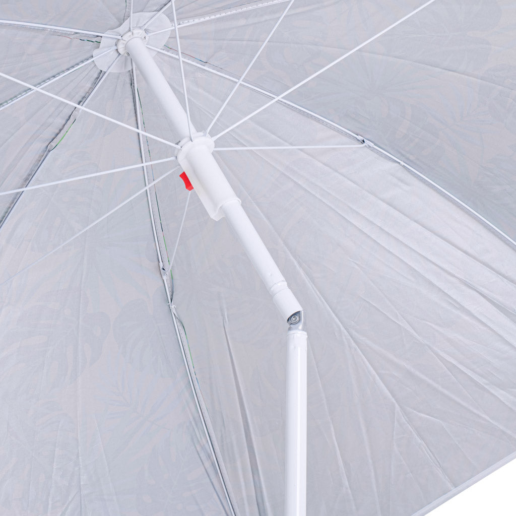 Parasol ogrodowy plażowy 150 cm regulowany łamany arbuz UV