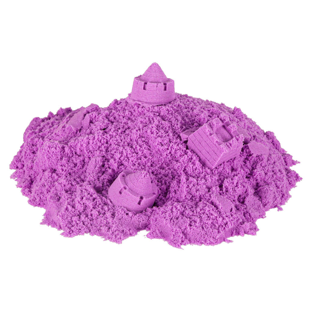 Piasek sensoryczny dla dzieci 1kg w woreczku fioletowy
