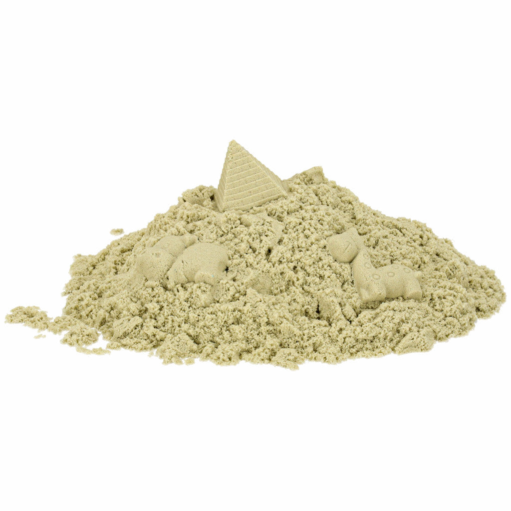Piasek sensoryczny dla dzieci 1 kg naturalny beżowy w woreczku
