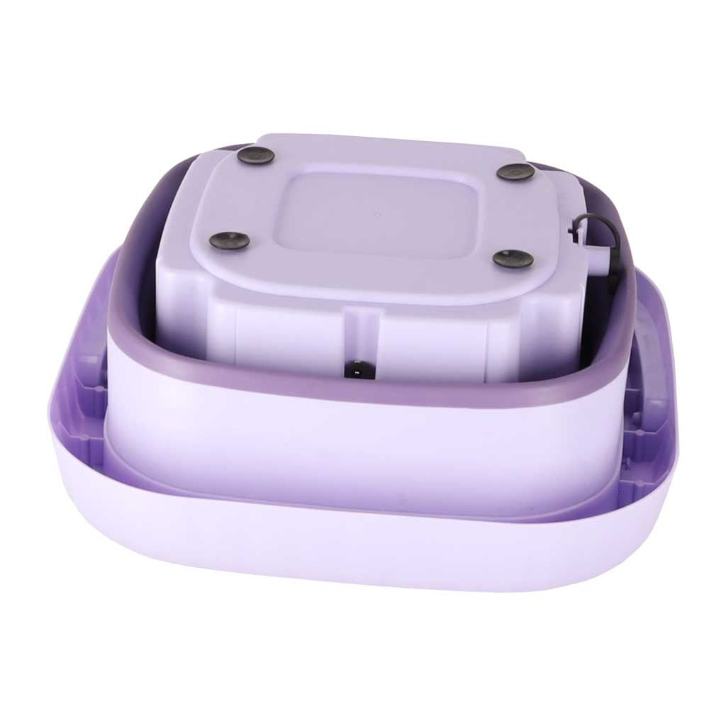 Pralka automatyczna turystyczna mini, przenośna, składana, 8l fioletowa