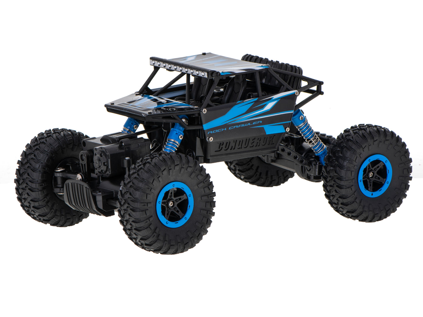 Samochód RC Rock Crawler 1:18 4WD 2,4GHz niebieski