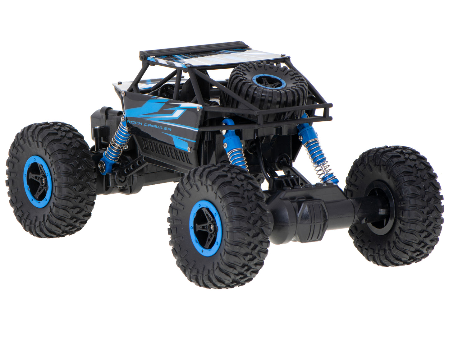 Samochód RC Rock Crawler 1:18 4WD 2,4GHz niebieski