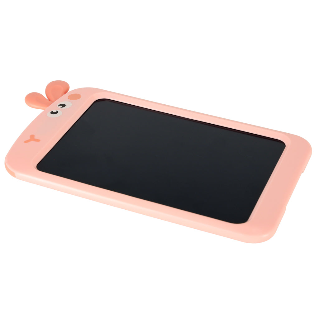 Tablet graficzny LCD 8,5" dla dzieci królik różowy z rysikiem