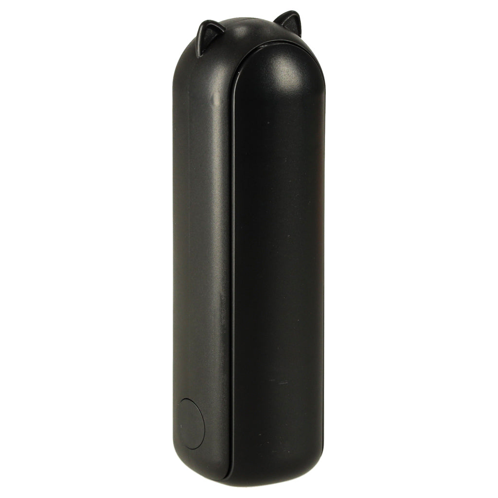Mini wentylator USB 2w1 składany przenośny biurkowy czarny