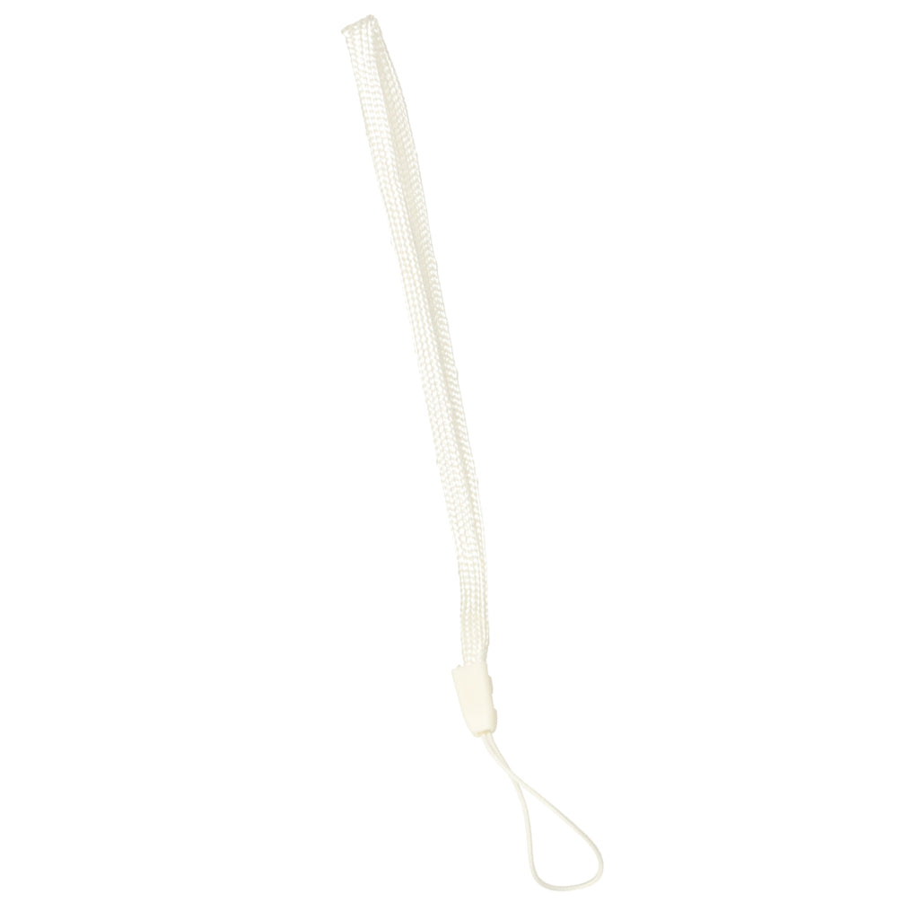 Mini wentylator USB z podstawką i smyczą, przenośny, 3 tryby nawiewu, 1200 mAh, biały, 13,8 cm