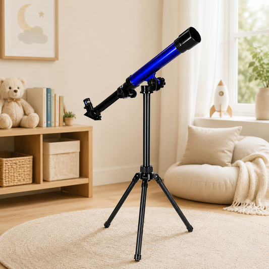 Teleskop astronomiczny luneta obserwacyjna dla dzieci ze statywem 20x 30x 40x