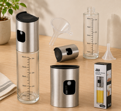 Spryskiwacz do oleju oliwy dozownik w sprayu ze skalą 100ml