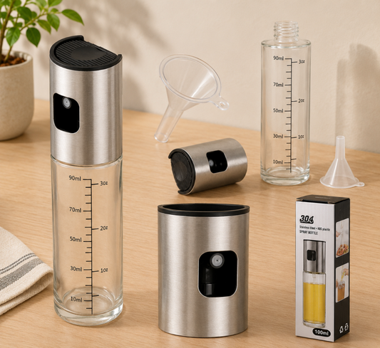 Spryskiwacz do oleju oliwy dozownik w sprayu ze skalą 100ml